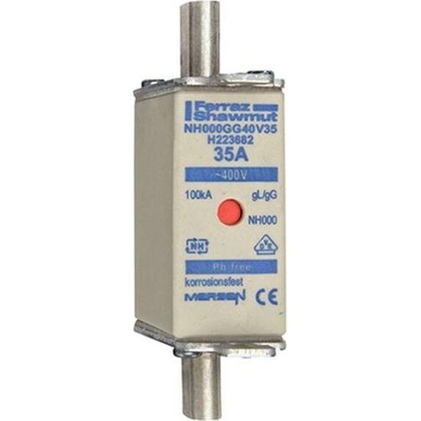 Mersen NH-SICHERUNG 000 6A 400V GG (NH000GG40V6)