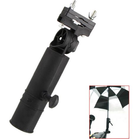 Porte Parapluie Chariot Golf, Support de Parapluie pour Chariot de Golf,Montant de Parapluie Réglable Universel pour Chariot de Golf, Fauteuil Roulant, Chaise de Plage