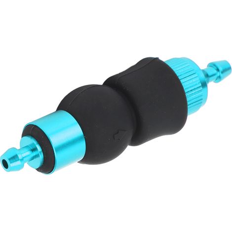 Pompe à huile manuelle universelle pour voiture RC, compatible avec les modèles réduits RC tout-terrain à l'échelle 1/8 et 1/10, moteur au méthanol, bleue. (1/5)