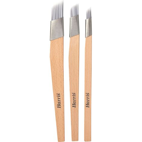 Harris Seriously Good Fitch - Pennelli per pittura, confezione da 3, taglio, precisione e controllo, hobby e artigianato, 1,3 cm, 1,9 cm, 1 (1/5)
