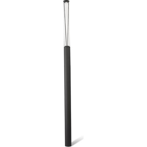 Faro Rush Borne lumineuse extérieure LED Rush 370 cm, poteau gris foncé, 2700 K, 360°, IP65 (1/3)