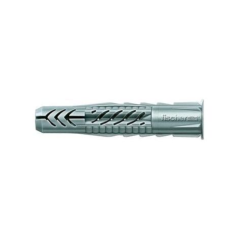 Fischer 100x Universaldübel UX 6 x 50 mm R mit Rand lang - 072095