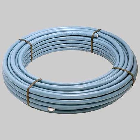TUBO MULTISTRATO RIVESTITO AZZURRO UNIDELTA - 16 x 2,0 Q.TA 50