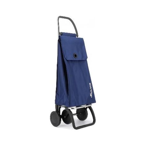 FPLUS carro comp.4r.akanto mf4 klein(azul) , Carro Rolser de aluminio de 2/4 ruedas, para evitar cargas innecesarias. En posición de dos ruedas para llevar detrás cuando está vacío