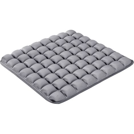 Coussin de siège Tsuoun Air non gonflable pour soulager les douleurs lombaires, sciatiques et coccygiennes. Convient aux chaises de bureau, sièges auto et fauteuils roulants. (1/5)