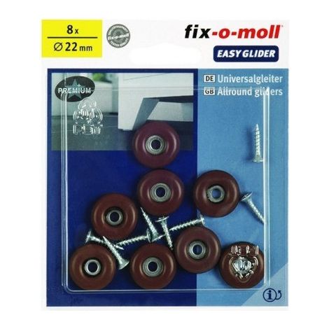 Fix-o-moll Patin Sup-gliss Vis8patinsgrisdeo38mm - Fix-o-moll (1/2)