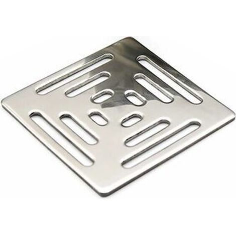Siphon De Sol - Acier Inoxydable - Anti-Odeur - Pour Douche Carrée - 100x100 mm - 1 Pièce (1/5)