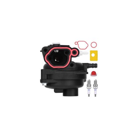 Kit de carburateur compatible avec Briggs & Stratton 799583, 591160, 593261 et 591110. Pièces et accessoires pour moteur : filtre à air de remplacement pour carburateur. DEBUNS