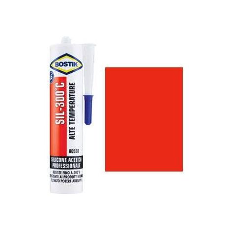 BOSTIK SILICONE SIL-300 C ALTA TEMPERAT 300 ML CART