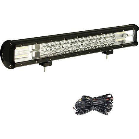 Barra de luz LED, haz combinado, carcasa de aluminio duradera (1/2)
