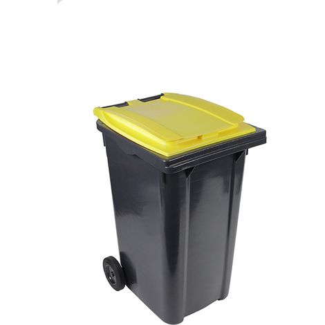 Bac roulant de tri selectif 240l