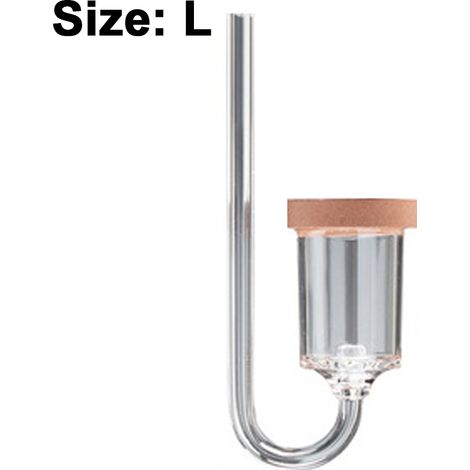 Diffuseur Co2 - Diffuseur Aquarium - Pour Plantes Aquatiques - En Acrylique Transparent - 1 Pièce (1/5)
