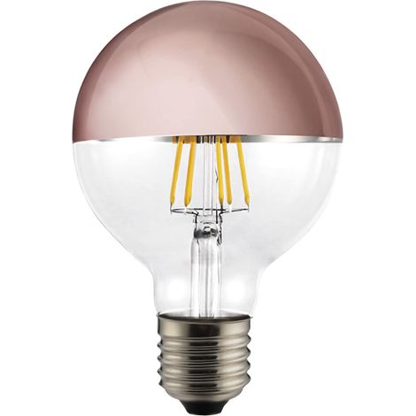 Lampadina LED 6W G125 Mezzo Specchio Rame (1/4)