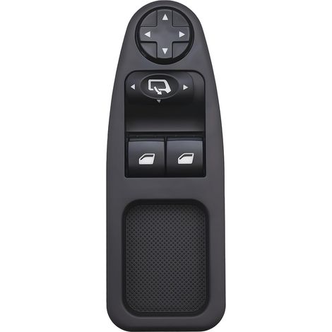 Levé Vitre Avant Gauche Drive CÔTÉ Vitre Électrique Interrupteur Principal 6554.ZJ, Interrupteur de Lève-Vitre Compatible pour Citroen Jumpy Dispatch Peugeot Expert Master Fiat Scudo 2007-2016 (1/5)