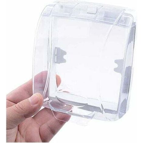 Couvercle Étanche pour Bouton de Sonnette, Housse de Protection Transparente, Protection Sonnette Exterieur Pluie (1/4)