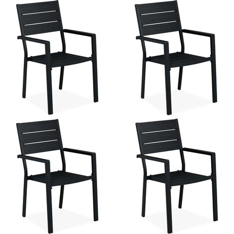 Garden chairs set of 4 (1/5)