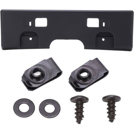 ALLIANDISSupport de plaque d'immatriculation, cadre de plaque d'immatriculation solide 847227091233 Accessoires de voiture de remplacement ABS faciles à installer pour Nissan Sentra 2007-2012 (1/5)