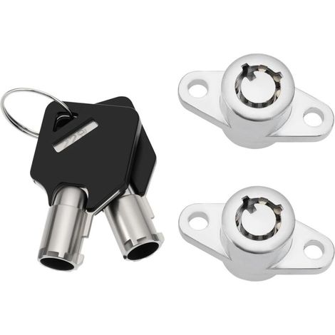 Lot de 2 sacoches rigides avec 2 clés compatibles avec les modèles Harley-Davidson Touring FLH/T 2014- (1/5)