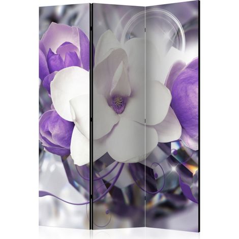 Paravent 3 Volets "Purple Empress" 135x172cm (1/2)