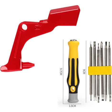 Roter Knopfschraubendreher für Dyson V10 V11 Staubsaugerschalter Host-Wartungszubehör (1/3)