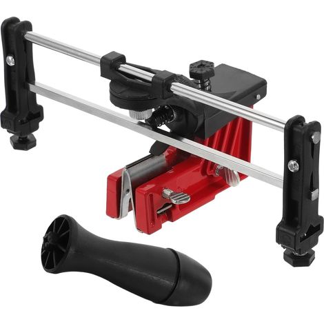 Kit d'Affûtage de Chaîne Tronçonneuse pour Entretien Tronçonneuse, Guide Affûtage Polyvalent, Outil Pratique Coupe, Usure Chaîne, Usage Jardinage - (1/5)