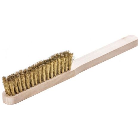 Brosse fine laiton ondulé 0,15mm (1/2)