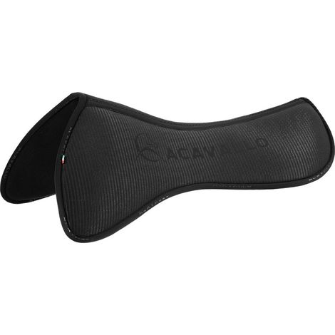 taglia unica, nero totale: Compensatore flat da salto in memory foam Close Contact shape con garrese sagomato e 3D (1/5)