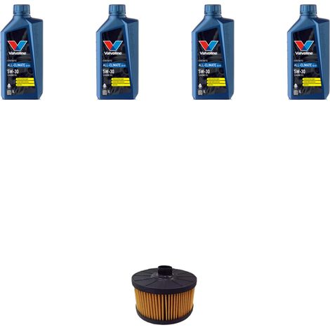 Kit filtro olio e 4L compatibile con Dacia Duster II 1.0 tce lgp 67kw dal 2021 (1/3)