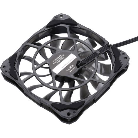 Ventilador ID-COOLING n.º 12015, delgado, 12 cm de altura, PWM, control de temperatura, para refrigeración de CPU.