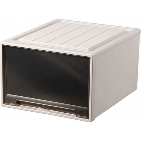 Boîte de rangement pour tiroir en plastique abricot 30 cm (1/5)