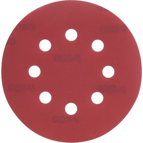 Disque abrasif - Radix - Pro - Velcro 125 mm - P400 - 8 trous (50 pcs) (1/2)