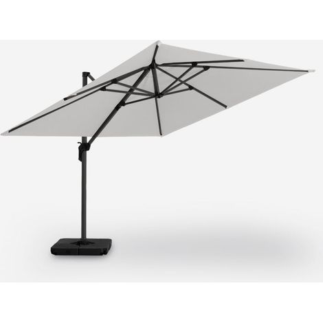 Ampelschirm Sonnenschirm mit Solar LED Licht 3x3 Waikiki Light