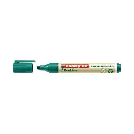 Edding edding 22 permanent marker EcoLine 4-22004 Permanentmarker Grün wasserfest: Ja