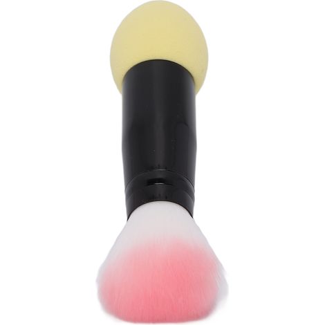 Pinceau duo visage 2 en 1 pour blush et poudre libre multifonction (1/5)