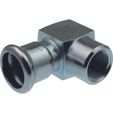 Raccord équerre 90 degrés - Xpress Carbone - Aalberts integrated piping systems - FF Diamètre 22 mm - 1/2'
