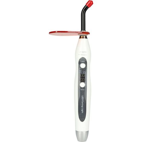 Lampe de photopolymérisation LED dentaire 100-240V, sans fil et filaire, lampe de polymérisation pour dentiste, prise UE (1/5)