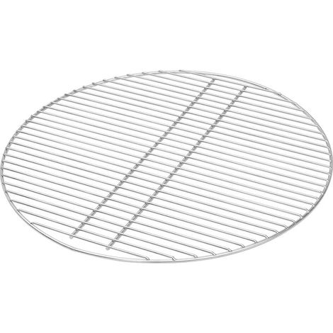 Grille de barbecue Argenté 57 x 57 cm Acier inoxydable