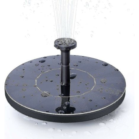 Pompe de fontaine solaire CREA Pompe à eau solaire Pompe à eau solaire pour bains d'oiseaux