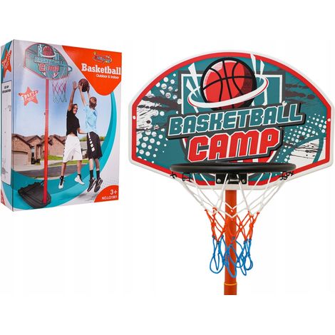 Set da basket King Sport Mega regolabile in altezza con pallone e accessori (5903864980660) (1/2)