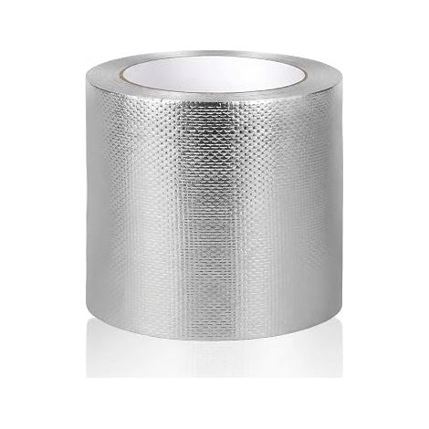 Aluminium Foil Tape Silver Foil Tape for Sealing, Repair and Insulation (1/5)