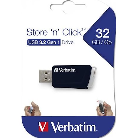 Clé USB 3.0 Verbatim Store n Click 32 Go