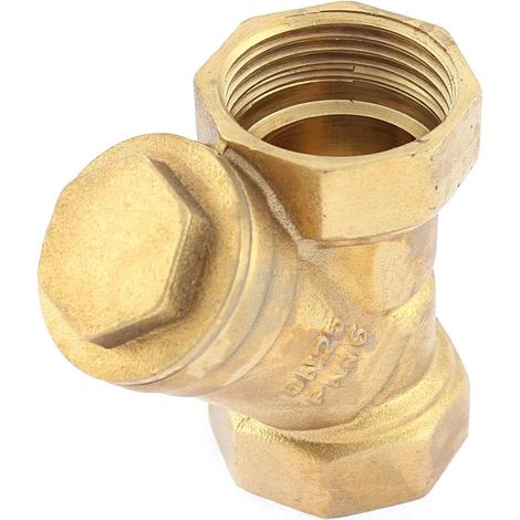 Wasserleitung Y Typ Messingfilter 1BSP Innengewinde (cdb3b22775ced451a49eb16abf684f2b)