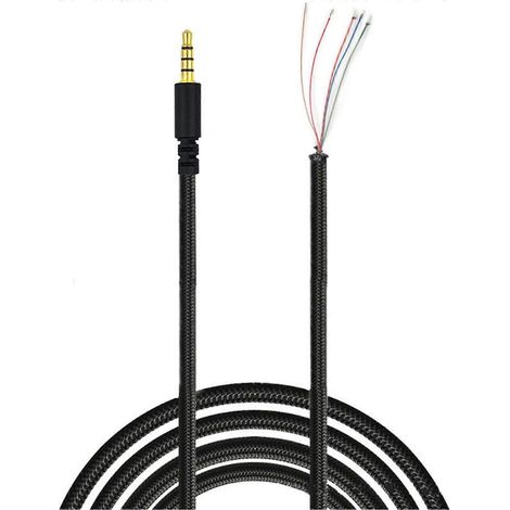 Kopfhörerkabel mit 3,5-mm-Klinkenstecker (Stecker) für HyperX Cloud II, Core Pro, CloudX, Stinger und Revolver S (1/5)
