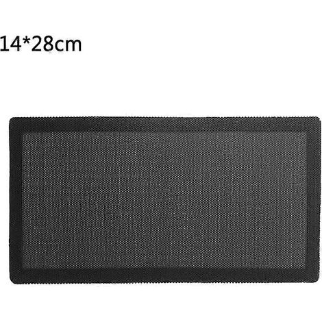 14x28mm/12x36mm Magnetischer Rahmen Schwarzer Mesh-Staubfilter PC-Kühlerlüfterfilter mit Magnet Staubdichter Computer für Gehäuseabdeckung 14cm+28cm( 14cm+28cm) (1/5)