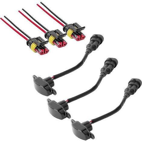 3er-Pack Frontgrillleuchten passend für Ford F150 F250 2004-2019 Raptor (1/5)