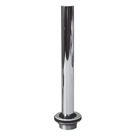 Bonde évier surverse tube D. 50 mm – Garde d'eau 300 mm – Débit élevé 75 l/mn – Laiton chromé pour éviers collectifs – Hammel (1/5)