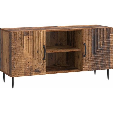TV-Schränk Altholz 102 x 34,5 x 50 cm Holzwerkstoff vidaXL