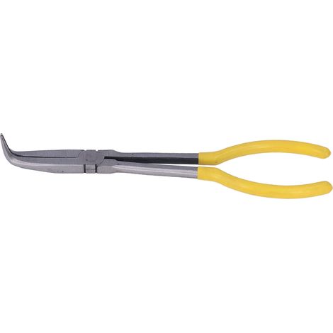 11-Zoll-Spitzzange mit 90°-Winkel, 45-Stahl, Kabel- und Drahtschneider, Reparaturwerkzeug mit langem Arm, Zange mit verlängertem Griff (1/5)