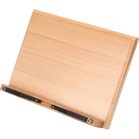 Support de lecture/repose-tablette multifonctionnel en bois, réglable, type 1 (1/5)