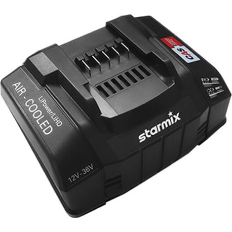 Starmix Chargeur rapide ASC 145 (pour batteries Li-Ion 12-36V) prise EU